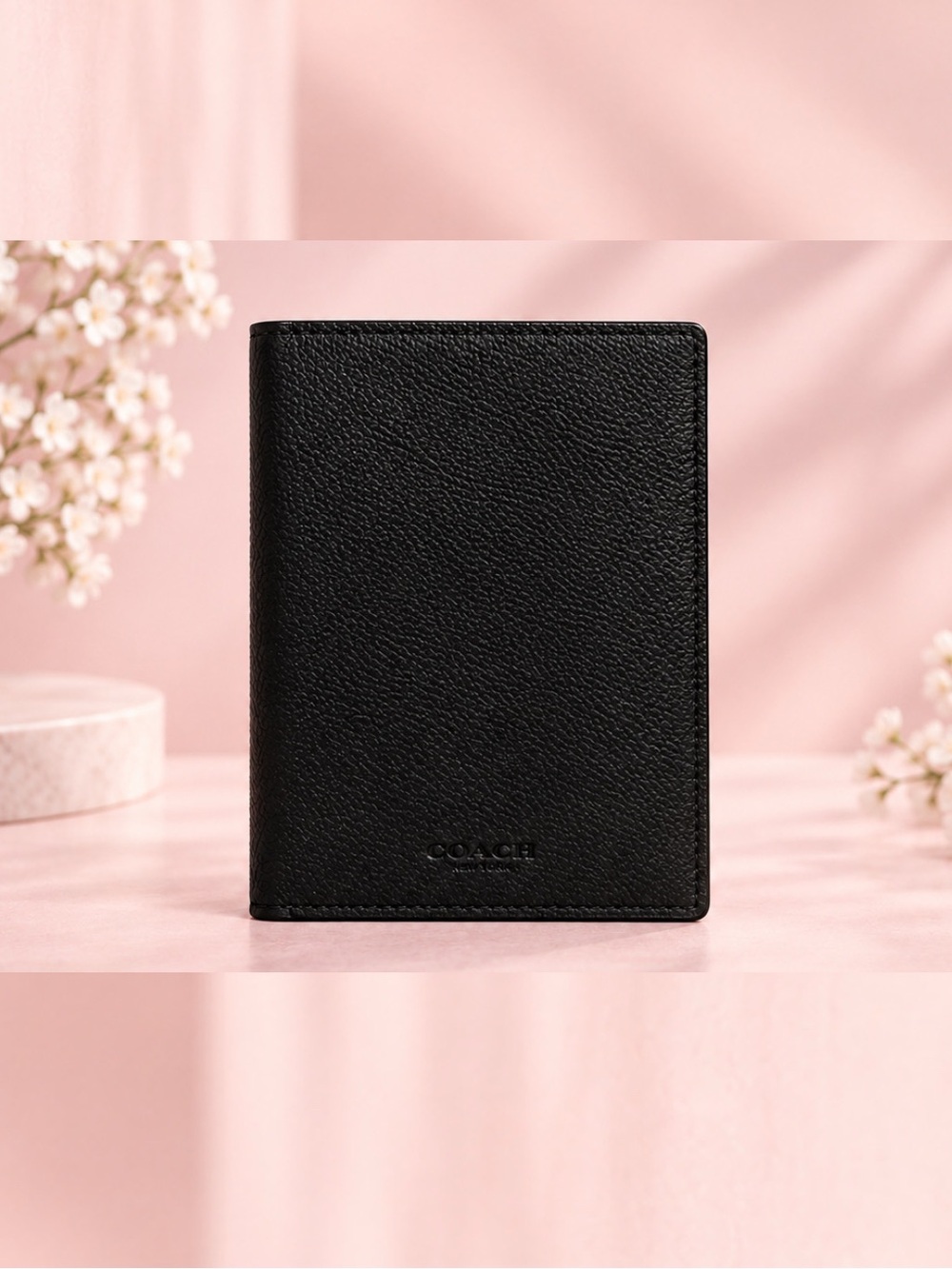 COACH Passport Case with card slots